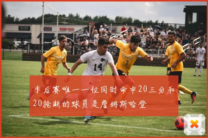 季后赛唯一一位同时命中20三分和20抢断的球员是詹姆斯哈登